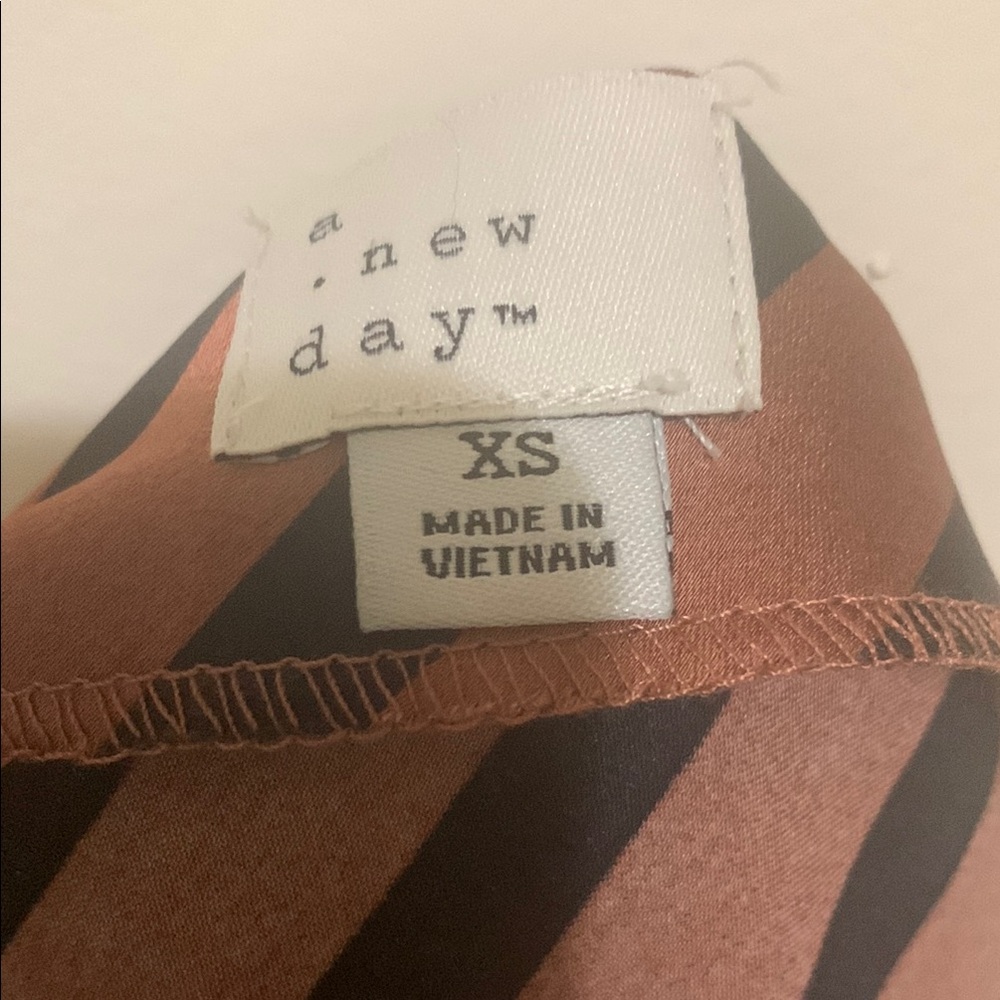 a new day Asymmetrical Dress in Black and Brown